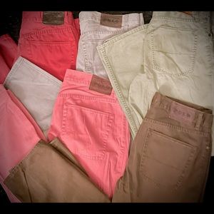 5 Ralph Lauren Polo Mens Chino Pants size 34x34,34x32 and 34x30